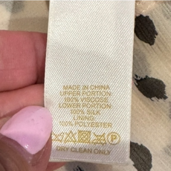 Kate Spade Silk Black Creamy White Sleeveless Blouse S - Picture 6 of 12